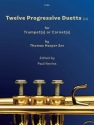 Twelver Progressive Duets. 2 Tpts Two Trumpets