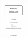 Concerto in D major. Score & Parts Solo Organ and Strings