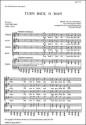Turn back, O Man SATB & Piano