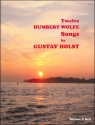 Twelve Humbert Wolfe Songs Voice & Piano