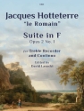 Suite in F, Op. 2 No. 1 Recorder
