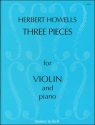 Three Pieces for Violin and Piano, Op. 28 Violin & Piano