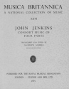 Consort Music in Four Parts Score