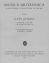 Consort Music of Three Parts Score