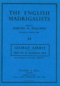 First Set of English Madrigals (1597) Madrigals