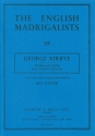 Madrigals from Manuscript Sources Madrigals