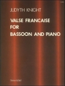 Valse Franaise for Bassoon and Piano Bassoon and Piano