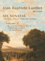 Six Sonatas Op. 5, Vol. 2 Fl, Ob or Vln & Continuo