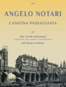 Canzona Passacaggiata Treble Clef Instrument & Piano
