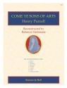 Come ye Sons of Arts. Instrumental Parts 2 Ob, 2 Rec, Tpt, Vlns, Vlas & D Basses