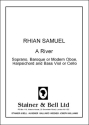 A River. Sop, Ob, Hpch, Bass Viol or Cello Soprano with Ob, Hpch, Bass Viol or Cello