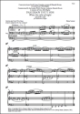 Pan ddaw ust y nos/When the calm of night SATB and organ