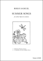 Summer Songs. Medium Voice & Pf Medium Voice & Piano