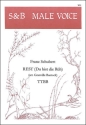 Rest ('Du bist die Rh') TTBB unaccompanied