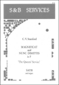Magnificat and Nunc Dimittis in F (The Queens' Service) SATB and organ
