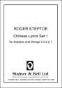 Chinese Lyrics Set 1 for Soprano and Strings 3.3.2.2.1. Soprano & Strings