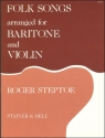 Folk Songs (Early One Spring, Brigg Fair) Baritone & Violin