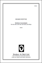 Sinfonia Concertante for Solo Violin, Viola, Cello and Strings Violin, Viola, Cello and Strings