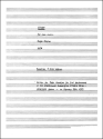 Study for Solo Violin Violin