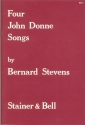Four John Donne Songs for High Voice Voice & Piano