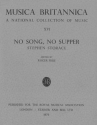 No Song, No Supper Score