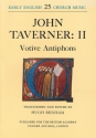 Votive Antiphons Choral Score