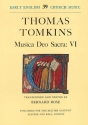 Musica Deo Sacra: VI Choral Score