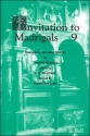 Invitation to Madrigals Book 9 SSATB