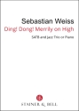 Ding! Dong! Merrily on high SATB and Piano or Jazz Trio