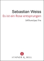 Es ist ein Ros' entsprungen SATB and Piano or Jazz Trio