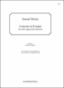 Concerto in D major. Solo Organ Part Organ part