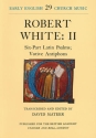 Six-Part Latin Psalms Choral Score