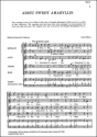 Adieu, sweet Amaryllis SATB