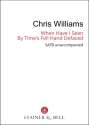 When I Have Seen By Time's Fell Hand defaced SATB