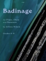 Badinage for Flute, Oboe and Bassoon Woodwind Trio