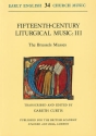 Fifteenth-Century Liturgical Music: III - The Brussels Masses Choral Score