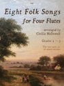 Eight Folk Songs Four Flutes