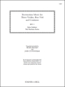 Restoration Music for Three Violins: String Parts Set 1 3 Vln, Bass Viol and Continuo