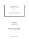 Restoration Music for Three Violins: String Parts Set 2 3 Vln, Bass Viol and Continuo
