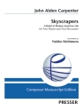 Skyscrapers Zwei Klaviere und zwei Percussion Partitur und Stimmen