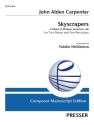 Skyscrapers Zwei Klaviere und zwei Percussion Partitur