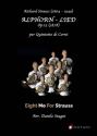 Alphorn - Lied Horn Ensemble Partitur und Stimmen