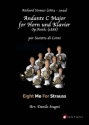 Andante C Major For Horn Und Klavier Horn Ensemble Partitur und Stimmen