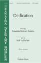 Dedication Frauenchor A cappella Chorpartitur