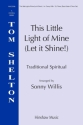 This Little Light of Mine Frauenchor mit Begleitung Chorpartitur
