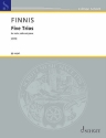 5 Trios (2019) for violin, cello and piano piano score and parts