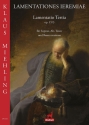 Lamentatio Tertia op.15,3 fr Sopran, Alt, Tenor und Basso continuo Partitur und Stimmen (la)