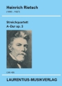 Streichquartett A-Dur op. 3 fr 2 Violinen, Viola und Violoncello  Partitur