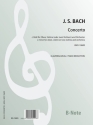 Concerto c-MollBWV 1060R  fr Oboe, Violine und Orchester   Klavierauszug mit Solostimmen