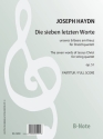 Die sieben letzten Worte des Erlsers am Kreuz  op.51   fr Streichquartett Partitur